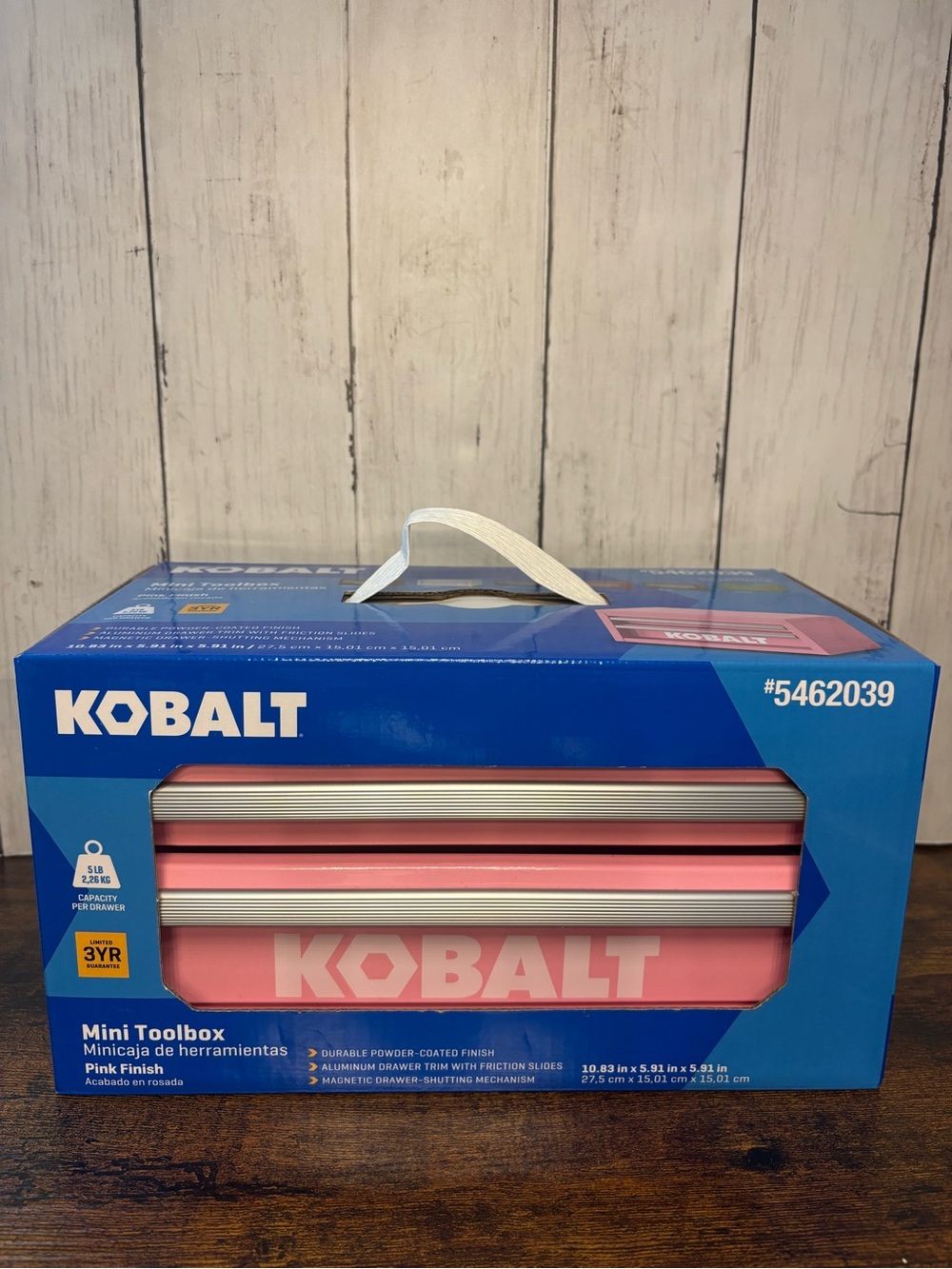 Kobalt Pink Mini Toolbox